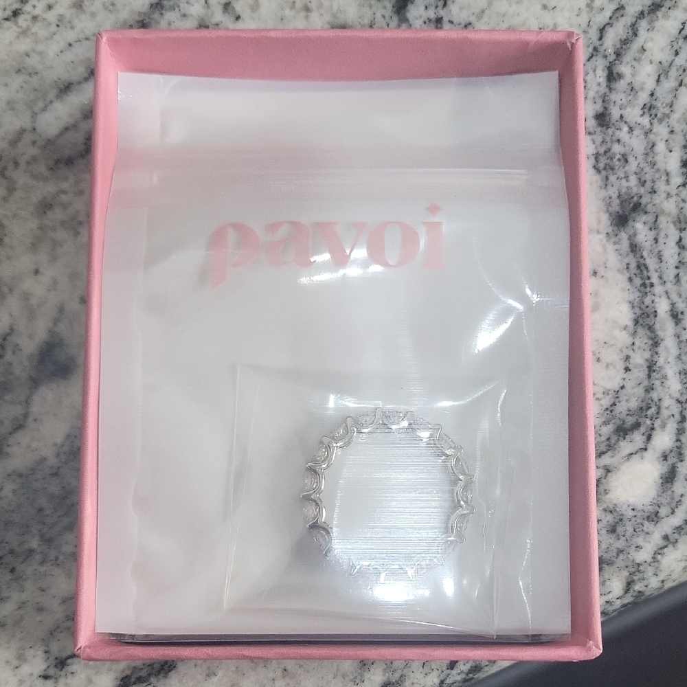 Pavoi Silver Ring